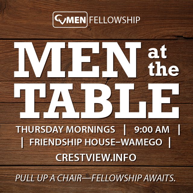 Men at the Table fellowship graphic